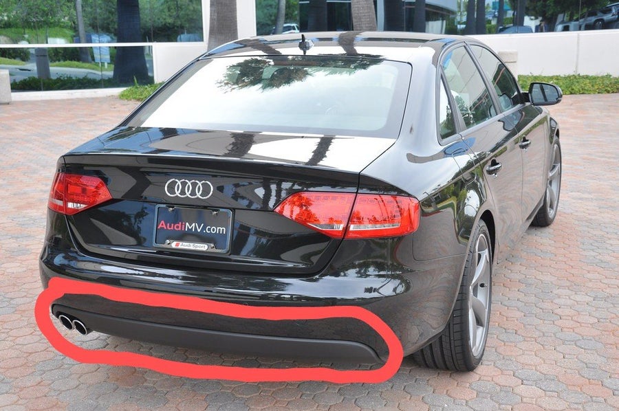 Genuine Rear Spoiler Audi A4