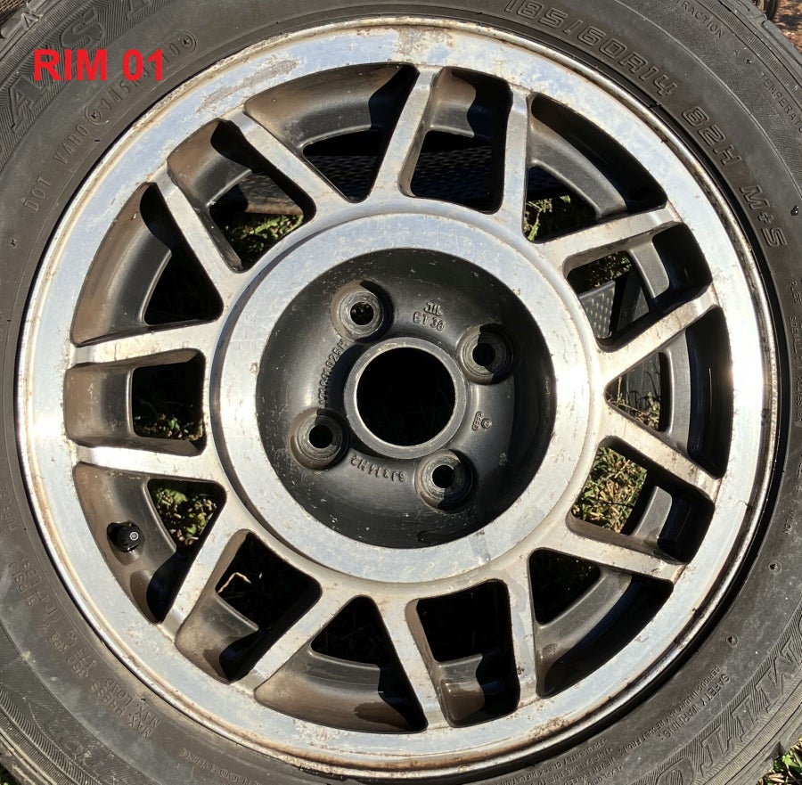 VW Avus (Snowflake) Rims (14x6) (2 rims)